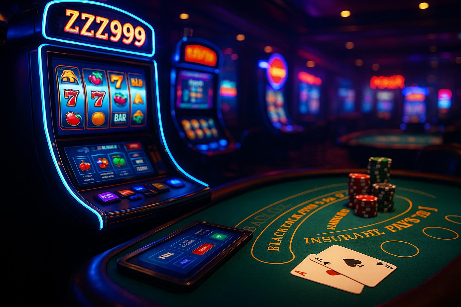 Jogos de cassino online inovadores e emocionantes na ZZZ999