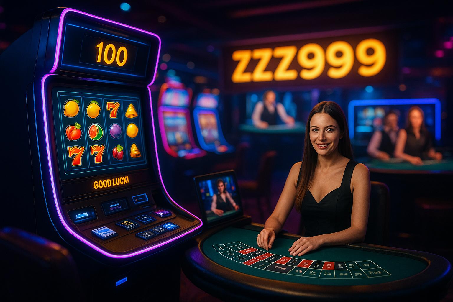 Jogos de cassino online ZZZ999
